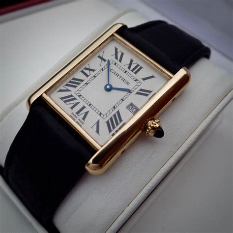 chrono24 cartier tank|cartier tank watch second hand.